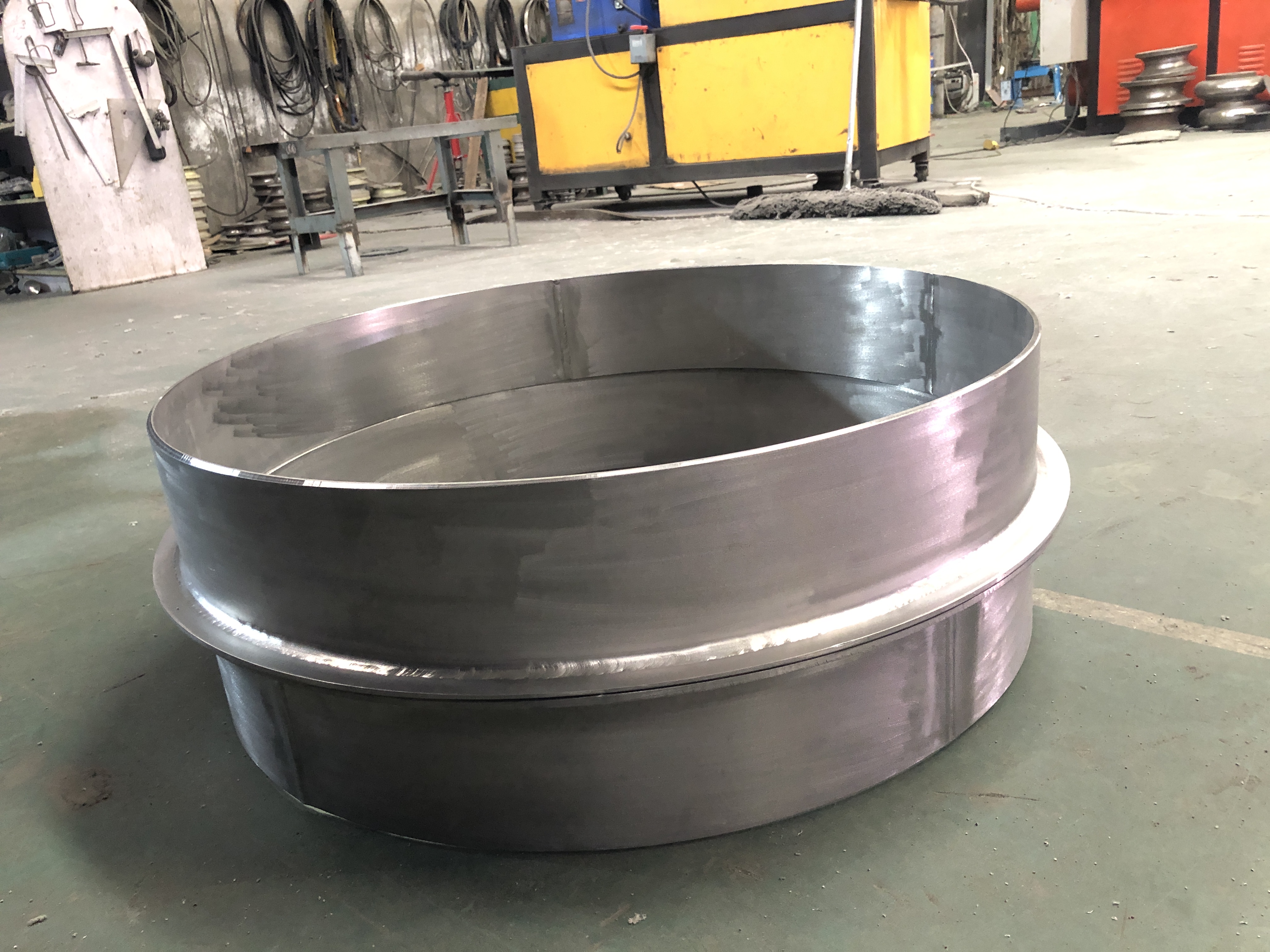 现货TA2钛合金翻边短接  高强度钛焊环 化工耐腐蚀钛合金翻边对焊环 可定制钛翻边