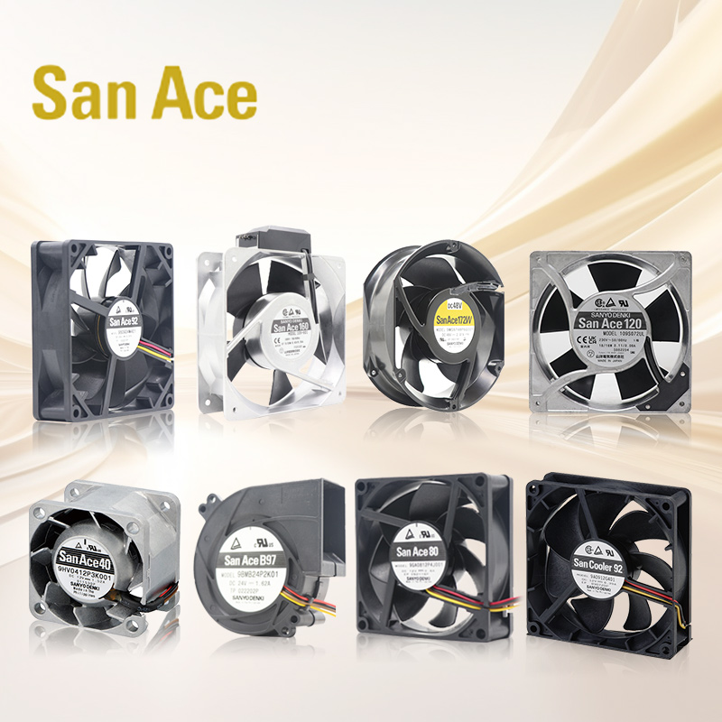 山洋Sanyo轴流风机 9G0824G101 低功耗用直流散热风扇