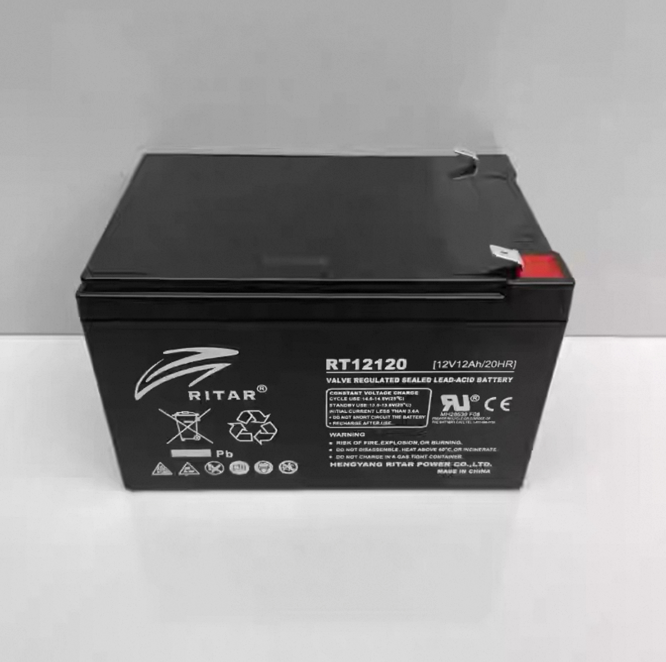 瑞达蓄电池RT1270 12V7AH直流屏火灾报警系统医疗设备