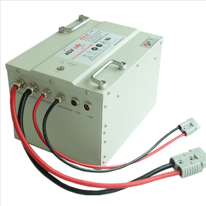 AGV专用霍克锂电池EV24-200内置BMS通讯485