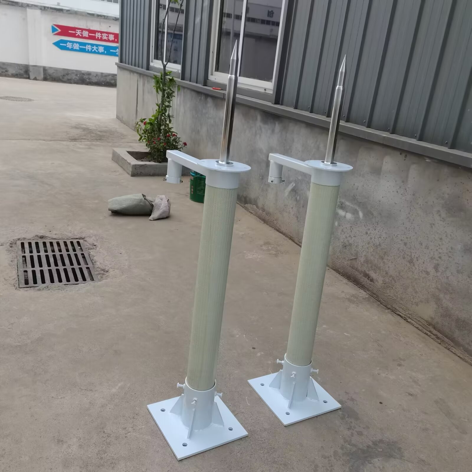 机场易折易碎监控杆 气象六要素易折支撑杆
