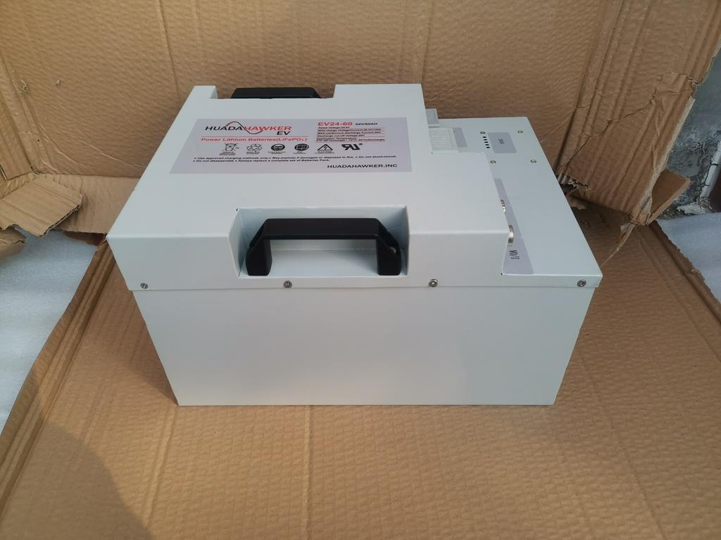 霍克AGVsafe电池工业级EV24-60锂电池组AGV小车充电器