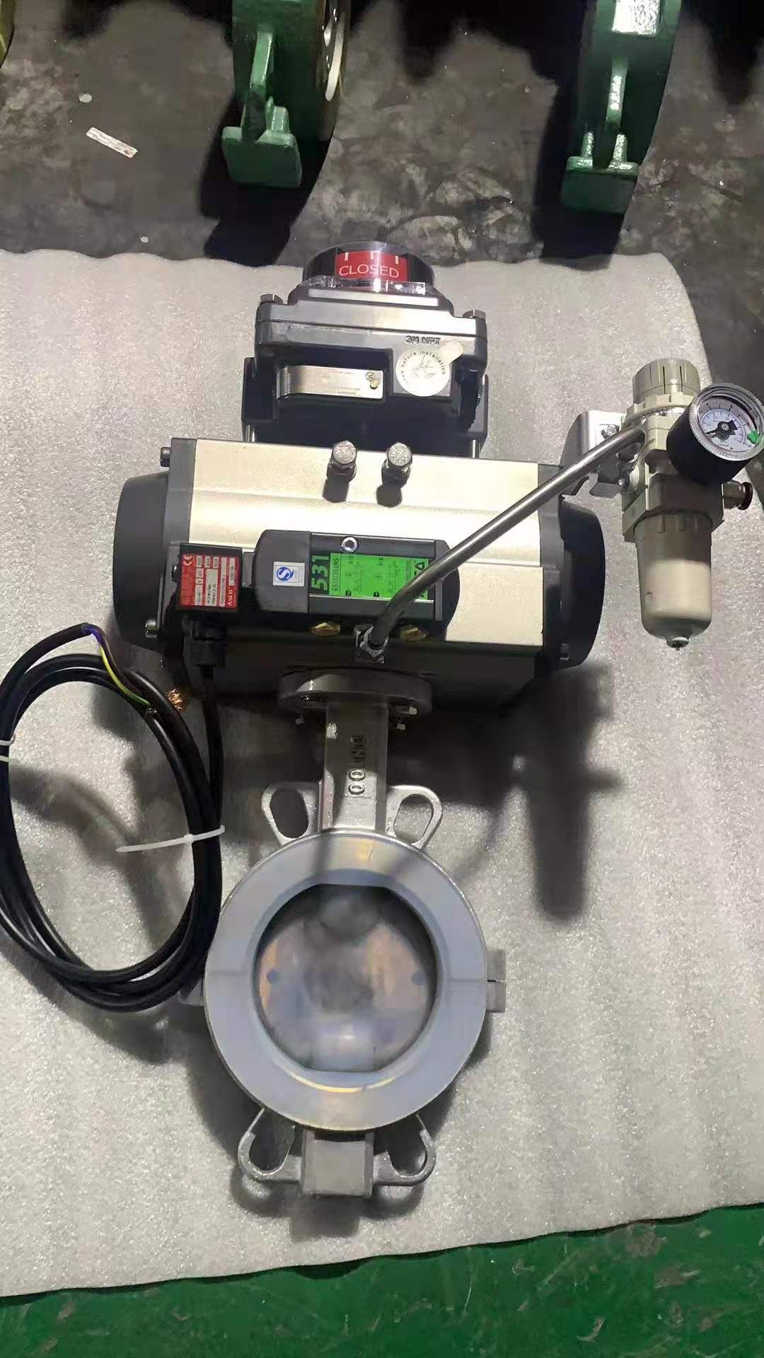 进口氯气蝶阀