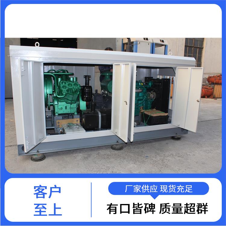 40MPA_活塞空压机汽油驱动400公斤空气压缩机