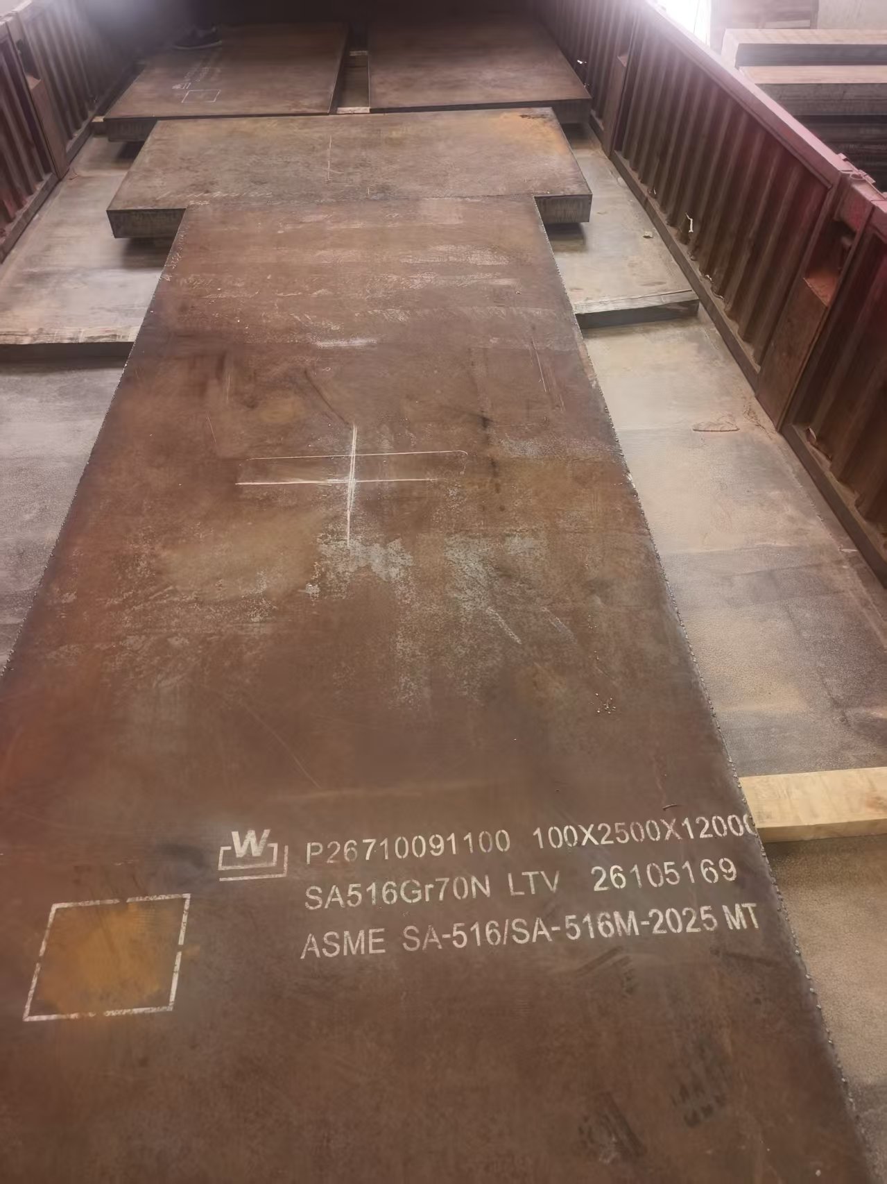 国产容器板钢板现货可切割加工