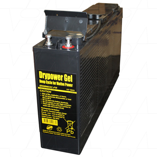 美国DRYPOWER蓄电池12GB50C 12V50AH工业储能UPS电源原装进口现货
