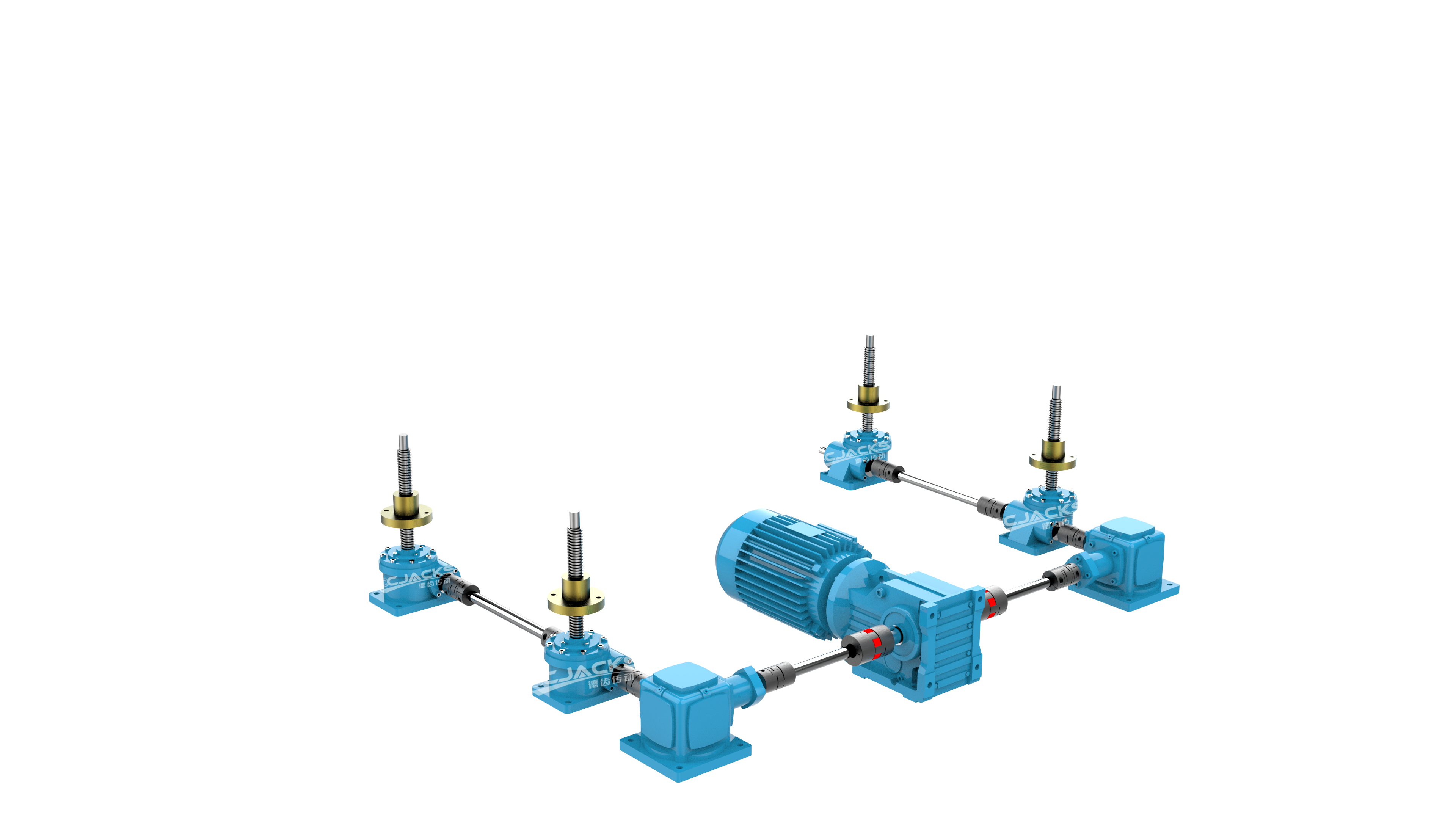 立式螺旋蜗轮涡杆升降器