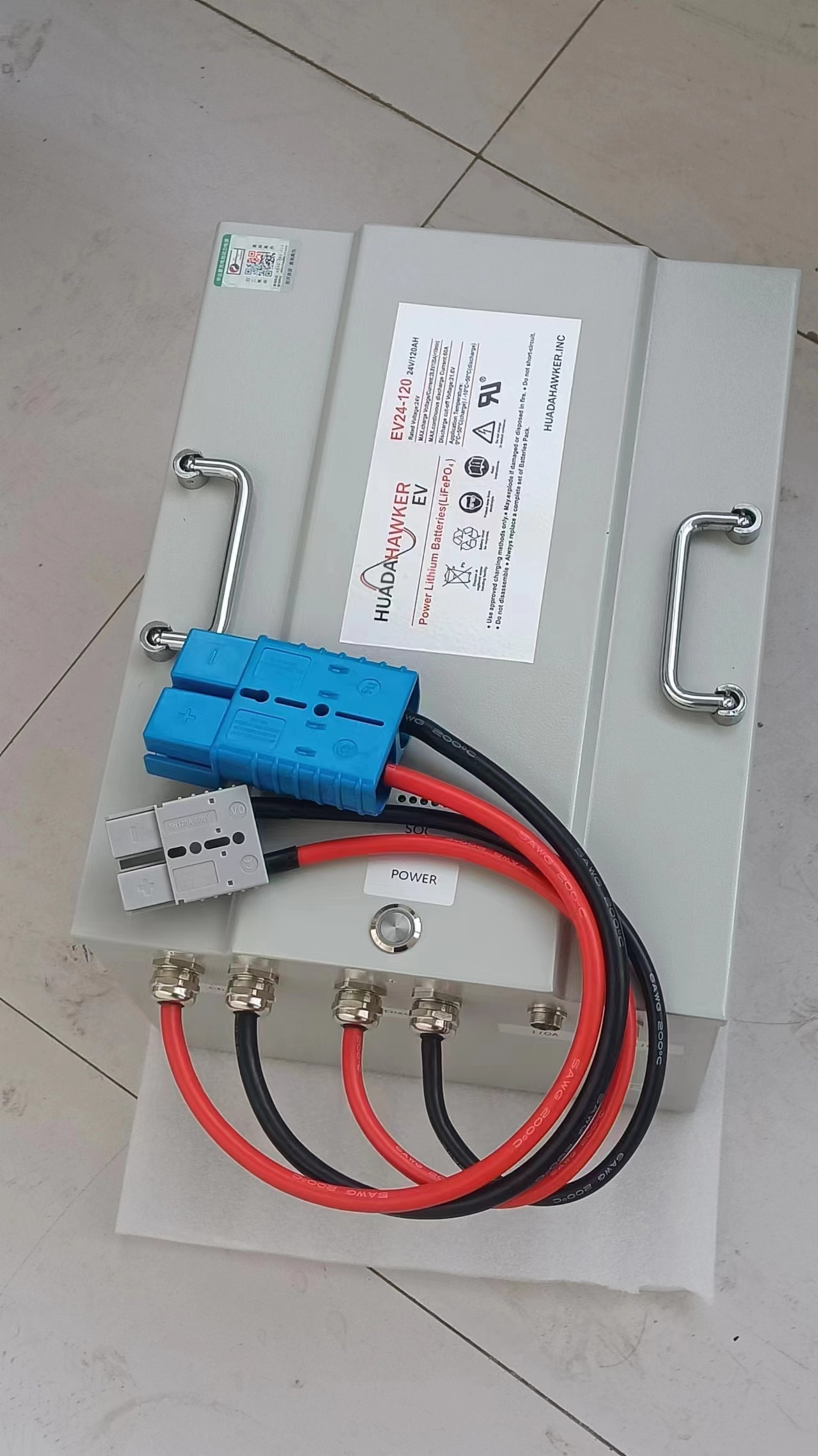 霍克锂电池 HUADAHAWKER电池 EV24-160储能大型设备