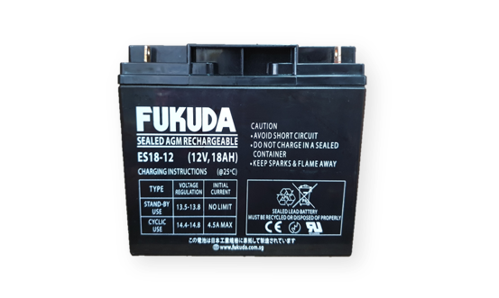 FUKUDA蓄电池ES10-6 6V10AH新加坡电源设备EPS