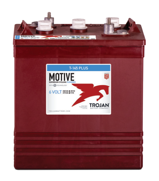 美国trojan邱健蓄电池L16P-AC 6V420AH新能源厂家