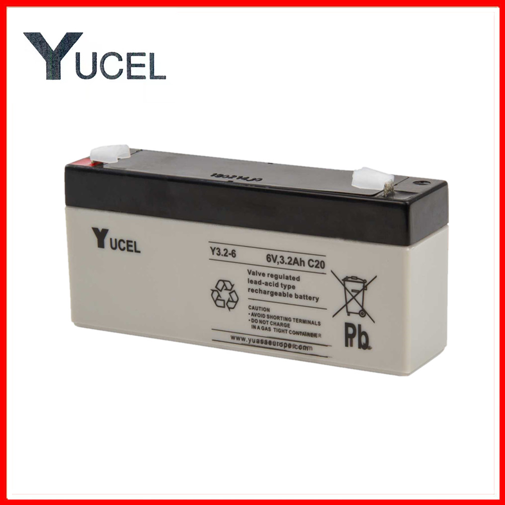 英国YUCEL蓄电池Y0.8-12免维护12V-0.8AH直流屏UPS仪器仪表用电池