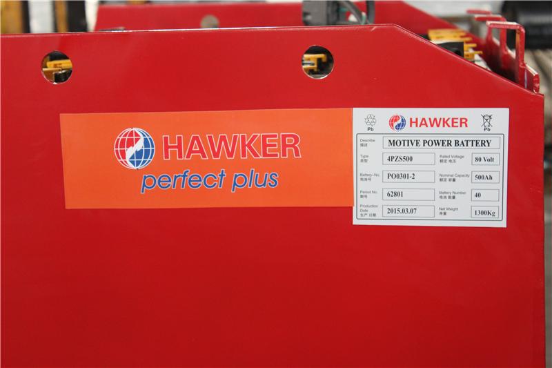 霍克hawker叉车蓄电池3pzs240 48v210牵引式铅酸EPS