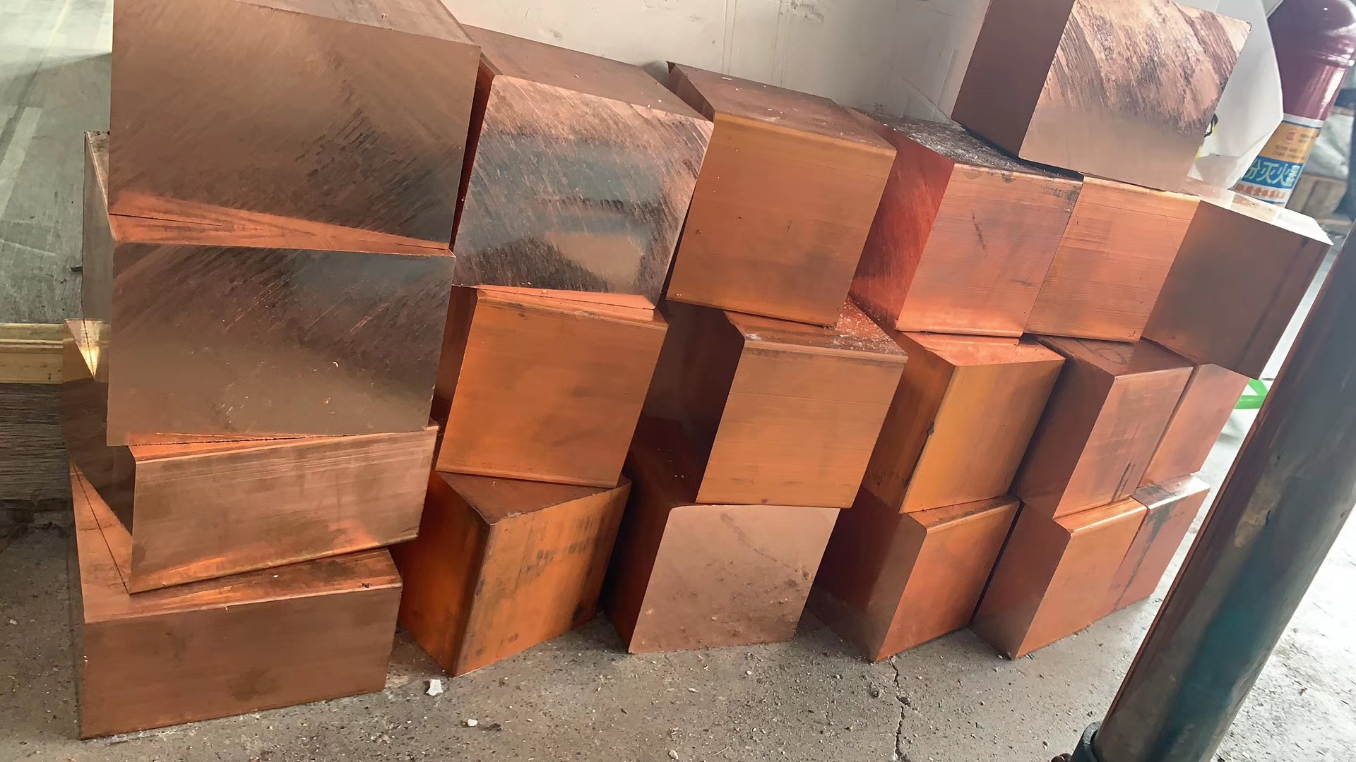 紫铜六角棒 紫铜方形棒 黄铜圆棒实心六角棒