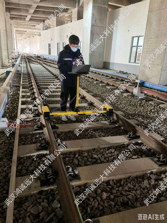 昆明便携式激光接触轨自动检测仪,自行走式接触轨几何参数测量小车
