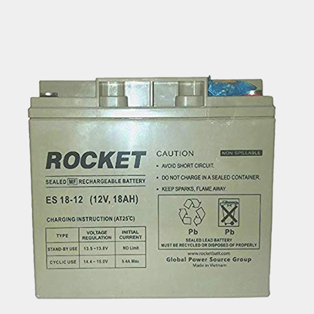 韩国ROCKET火箭蓄电池ES120-12 12V120AH精密仪器不断UPS电源正品