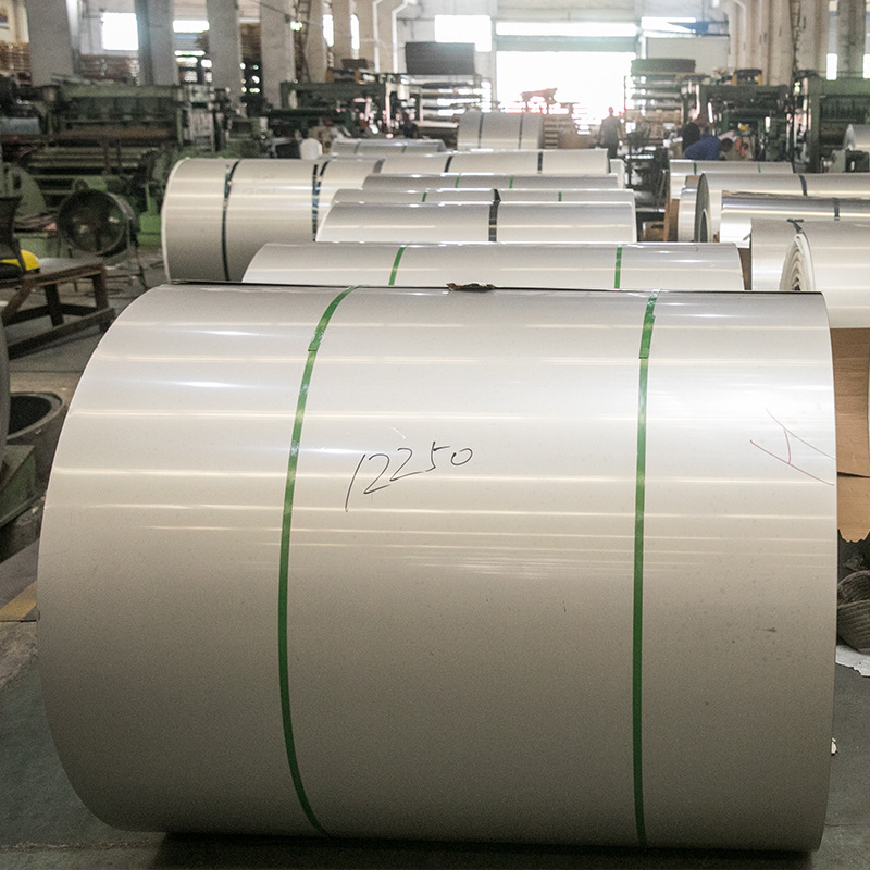 宁波宝新304不锈钢板 304BA面冷扎不锈钢板 整卷镜面8K油磨