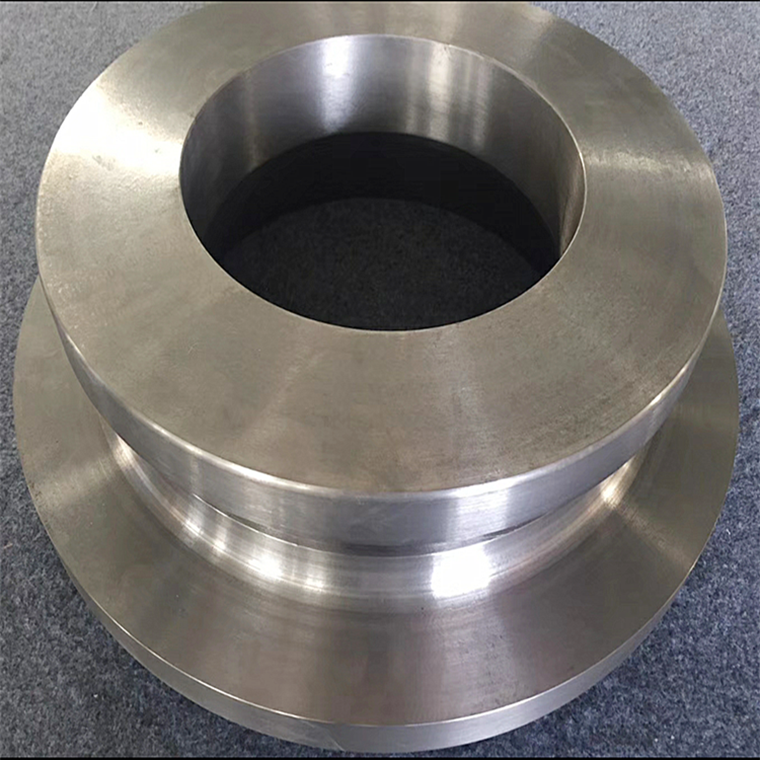 厂家生产钛环TC4钛合金环钛法兰环钛锻件锻造机加表面