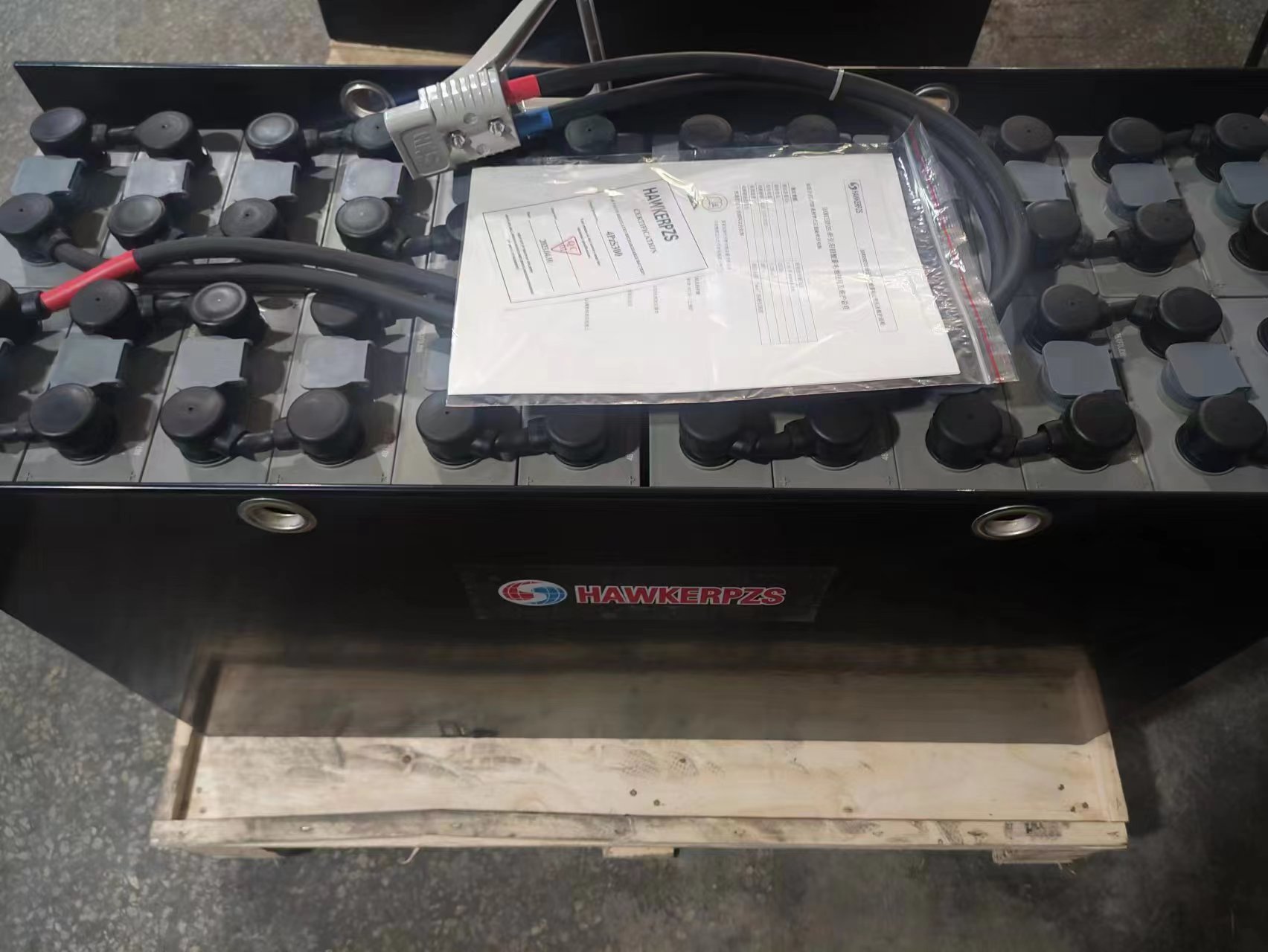 龙工蓄电池叉车1.0t/N10平衡重四轮叉车电瓶24-3PzS420H48V420Ah