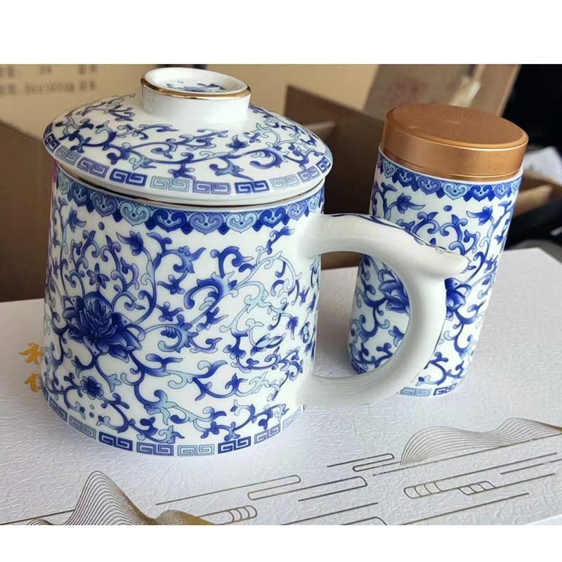 商务会议办公杯定做，节日活动伴手礼茶杯茶叶罐礼盒套装礼品