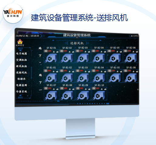 ECS-7000MKT空调新风机组节能控制器与数字孪生平台