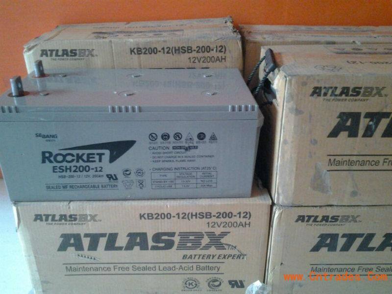 韩国ROCKET蓄电池ESH30-12 12V30AH应急设备使用