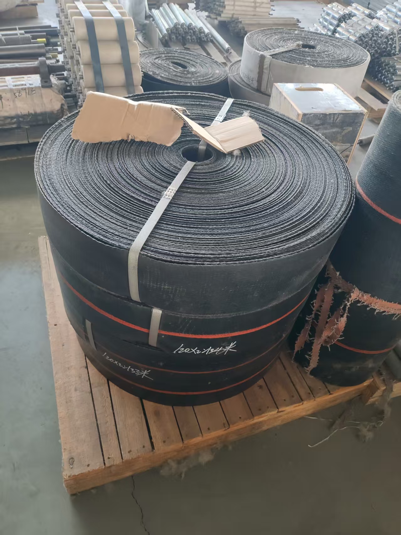 耐热耐油橡胶皮带 PU皮带输送机