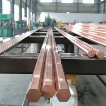 紫铜棒 红铜方棒 六角棒 20mm 22mm 25mm 28mm 30mm 35mm