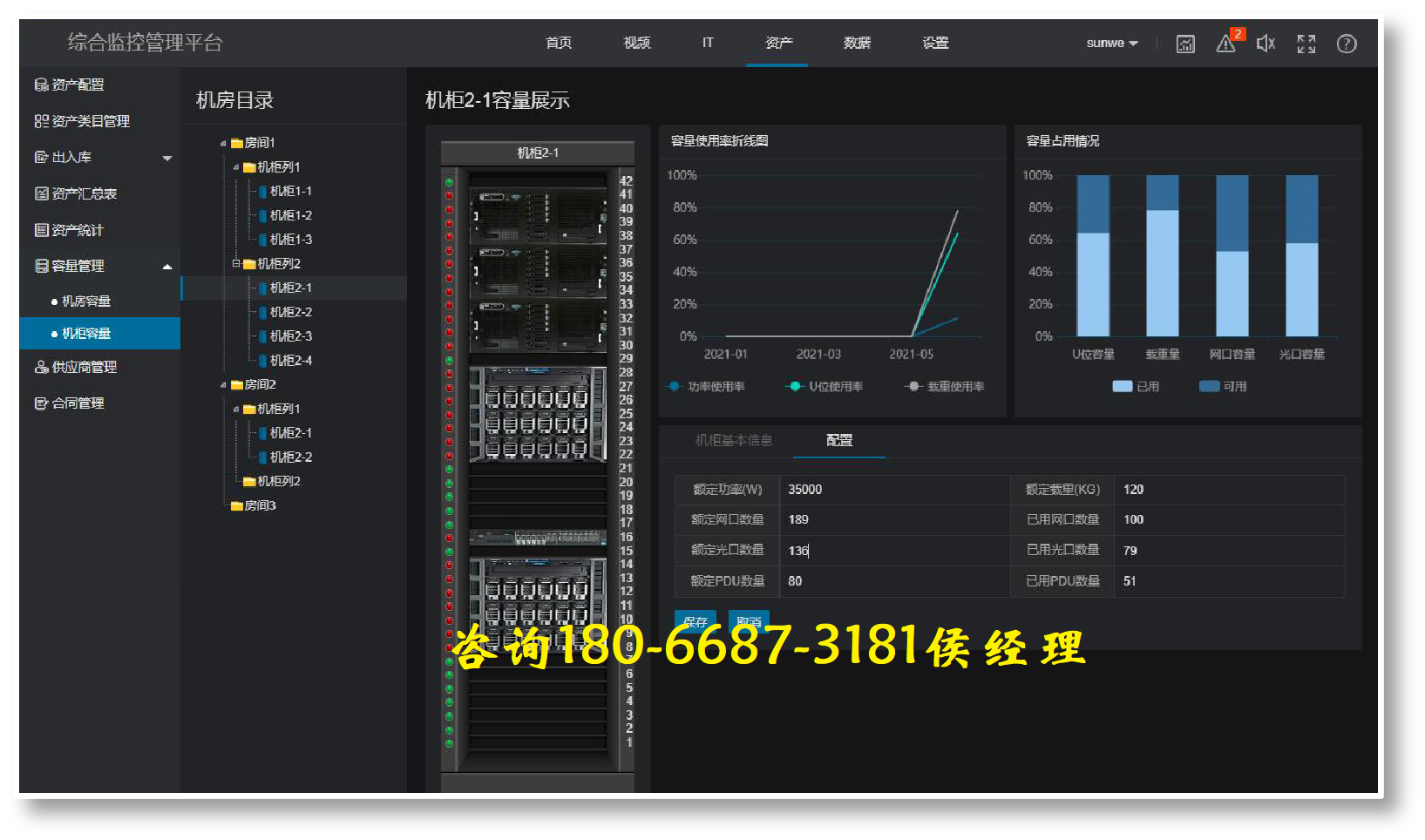 全维度智能管控（BA+能碳管理+动环），赋能数据中心安全、节能、低碳长效运营