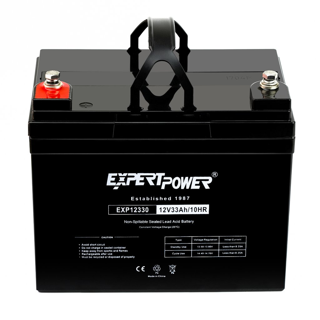 德国ExpertPower蓄电池EXP12330 12v33ah尺寸及价格 UPS直流屏配套电池