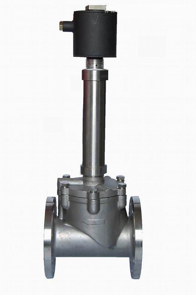 进口零下-196℃超低温电磁阀