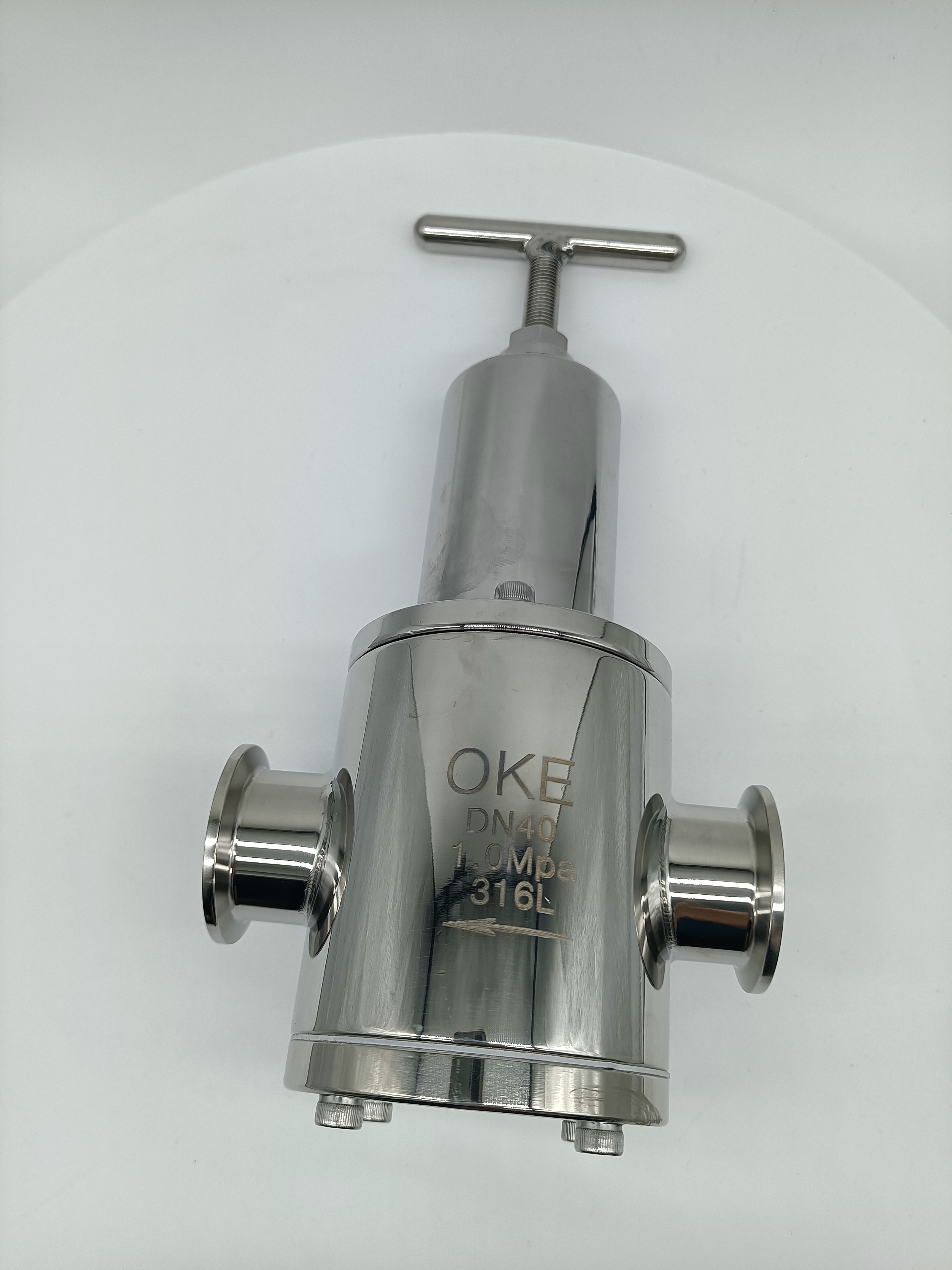 进口制药卫生级减压阀