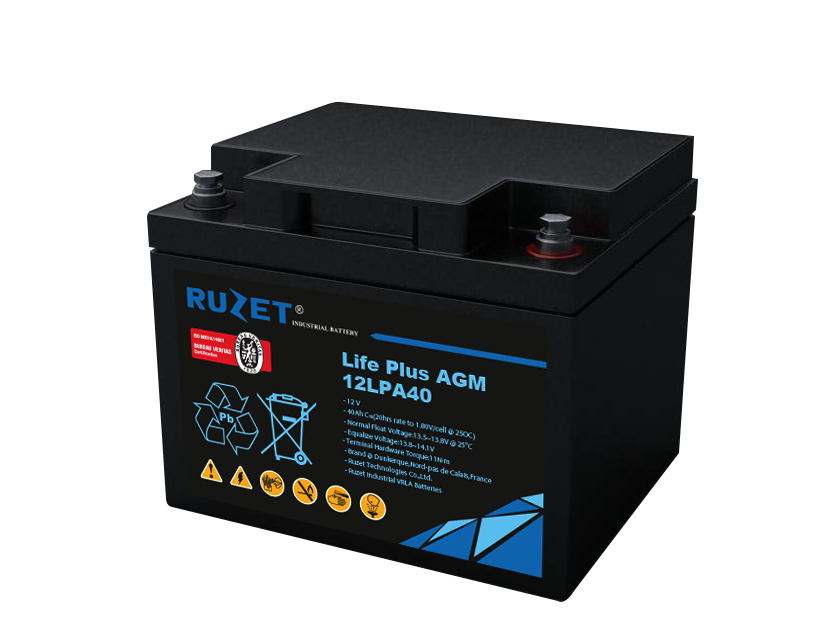 Ruzet路盛蓄电池2TPG300进口耐高温