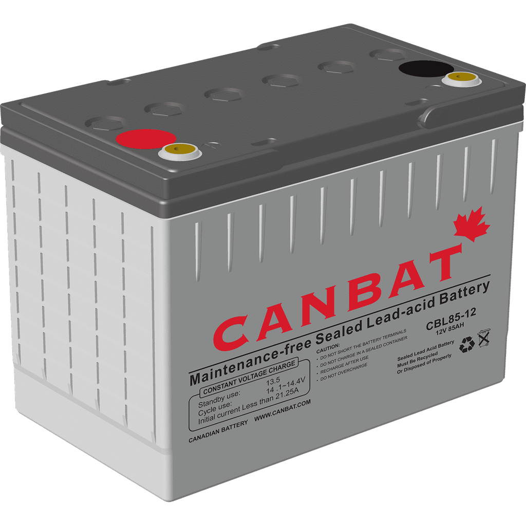 加拿大CANBAT蓄电池CBL55-12 12V55AH绿色能源发电系统用电池原装