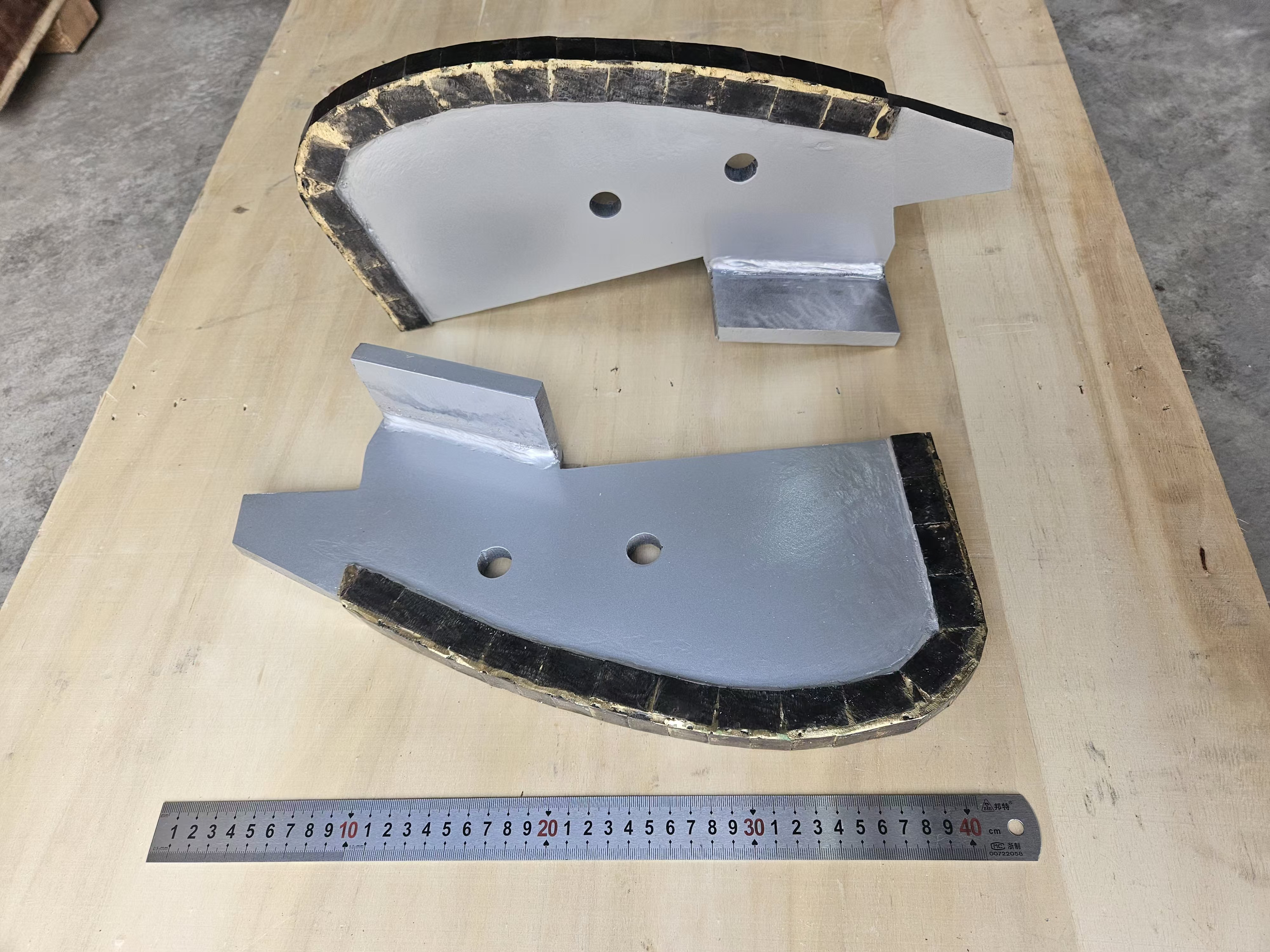 美国BP混合机刮刀 锰钢加焊合金