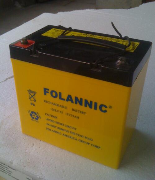 福兰尼克FOLANNIC蓄电池12FLV系列参数表