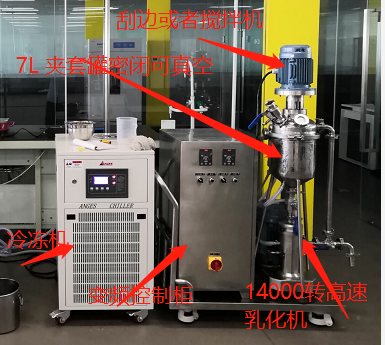 红色诺卡氏菌骨架乳液高剪切分散机