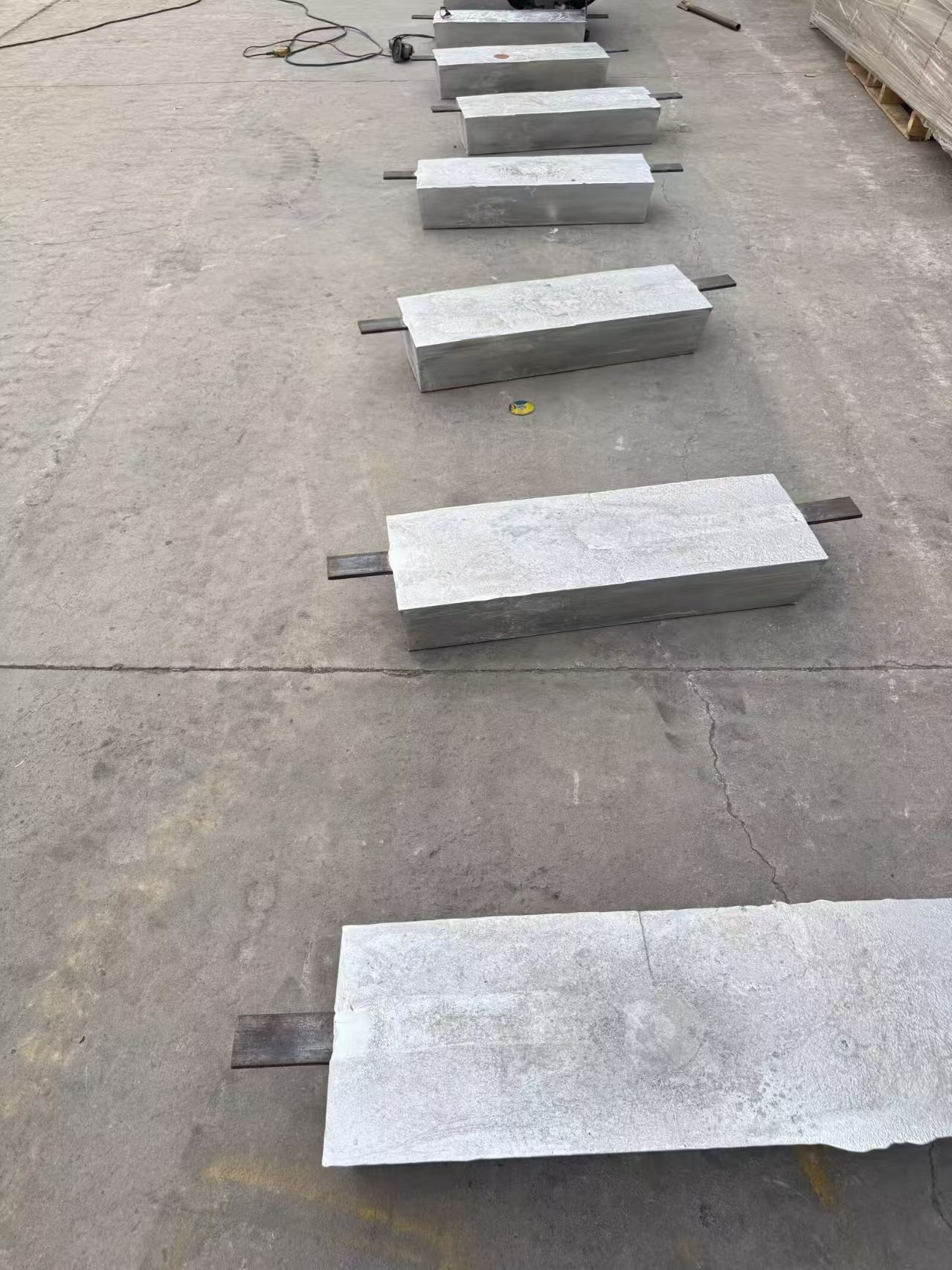 管道保护埋地型镁合金牺牲阳极 镁阳极阳极包 生产厂家阴保材料