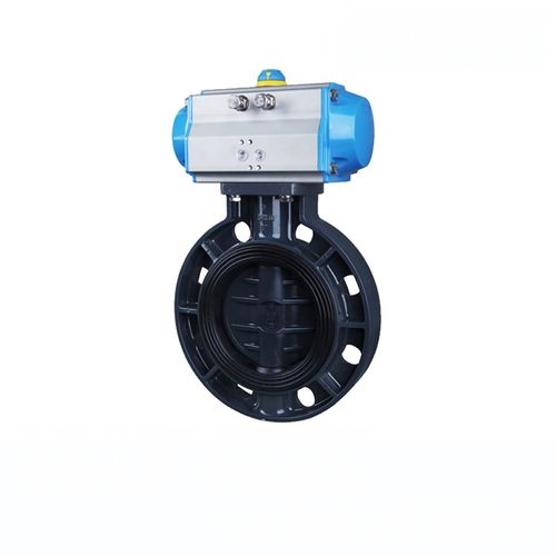 进口王水塑料蝶阀