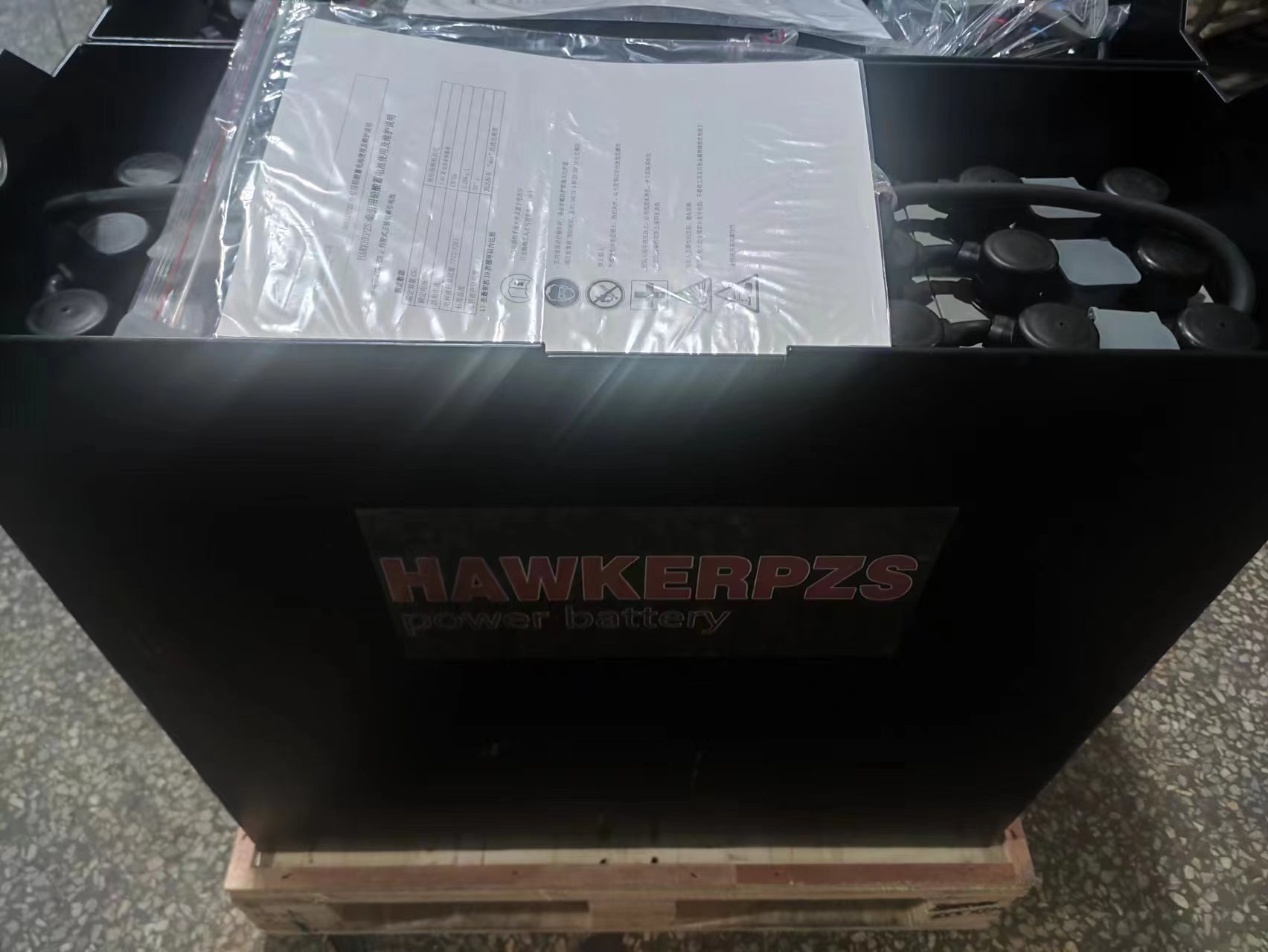 英国霍克叉车电池组5PzS600 合力蓄电池CPD20-GC1叉车电瓶48V600Ah