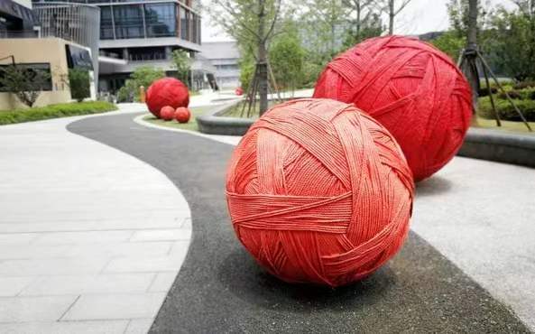 宣城步行街艺术雕塑 见证城市之美