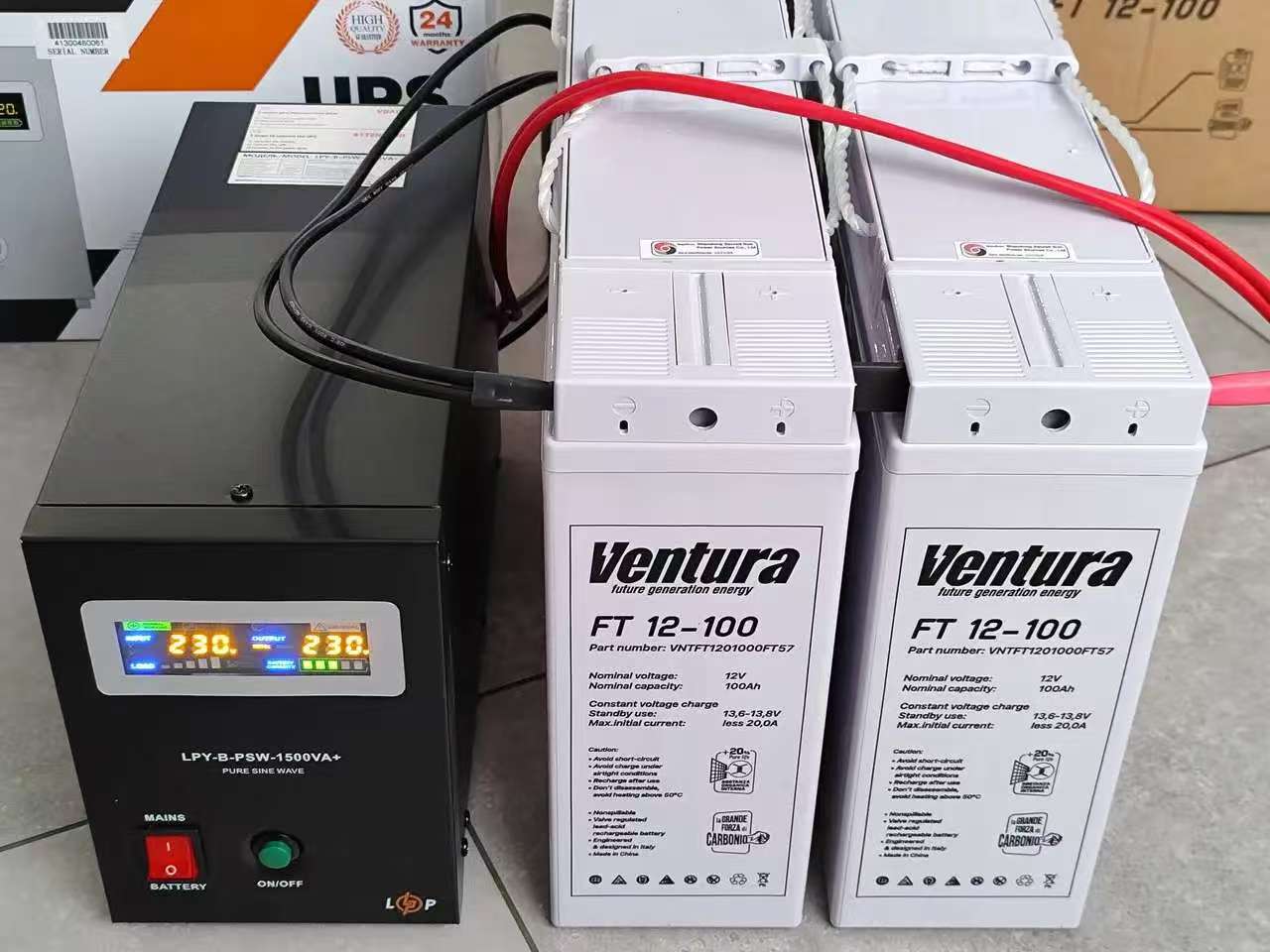 Ventura 西班牙蓄电池FT12-180服务器、电源柜、数据中心储能用