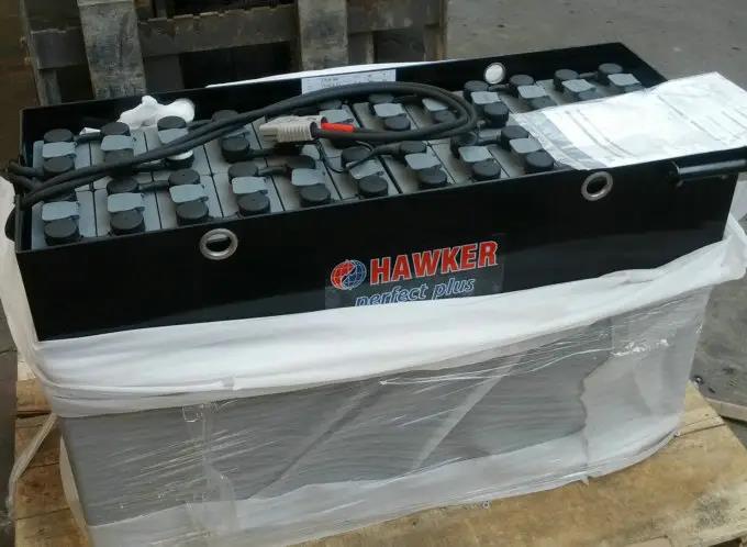 英国霍克HAWKER 48V电瓶美科斯永恒力叉车蓄电池 24-5PZS700 现货