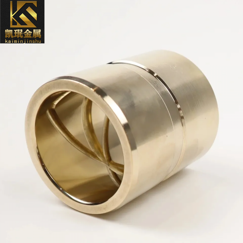 ZCuZn25Al6Fe3Mn3铜合金自润滑法兰套