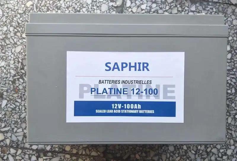 法国SAPHIR时高蓄电池AGT6-225 6V225Ah 电厂配套 AGV动力蓄电池