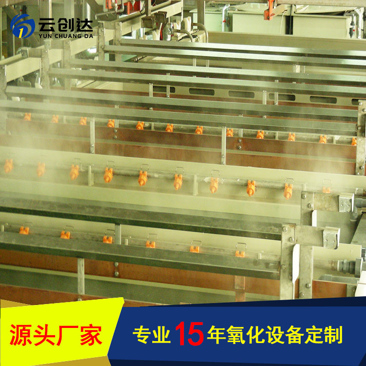 云创达自主氧化生产线-铝氧化生产线-铝合金硬质阳极氧化厂家
