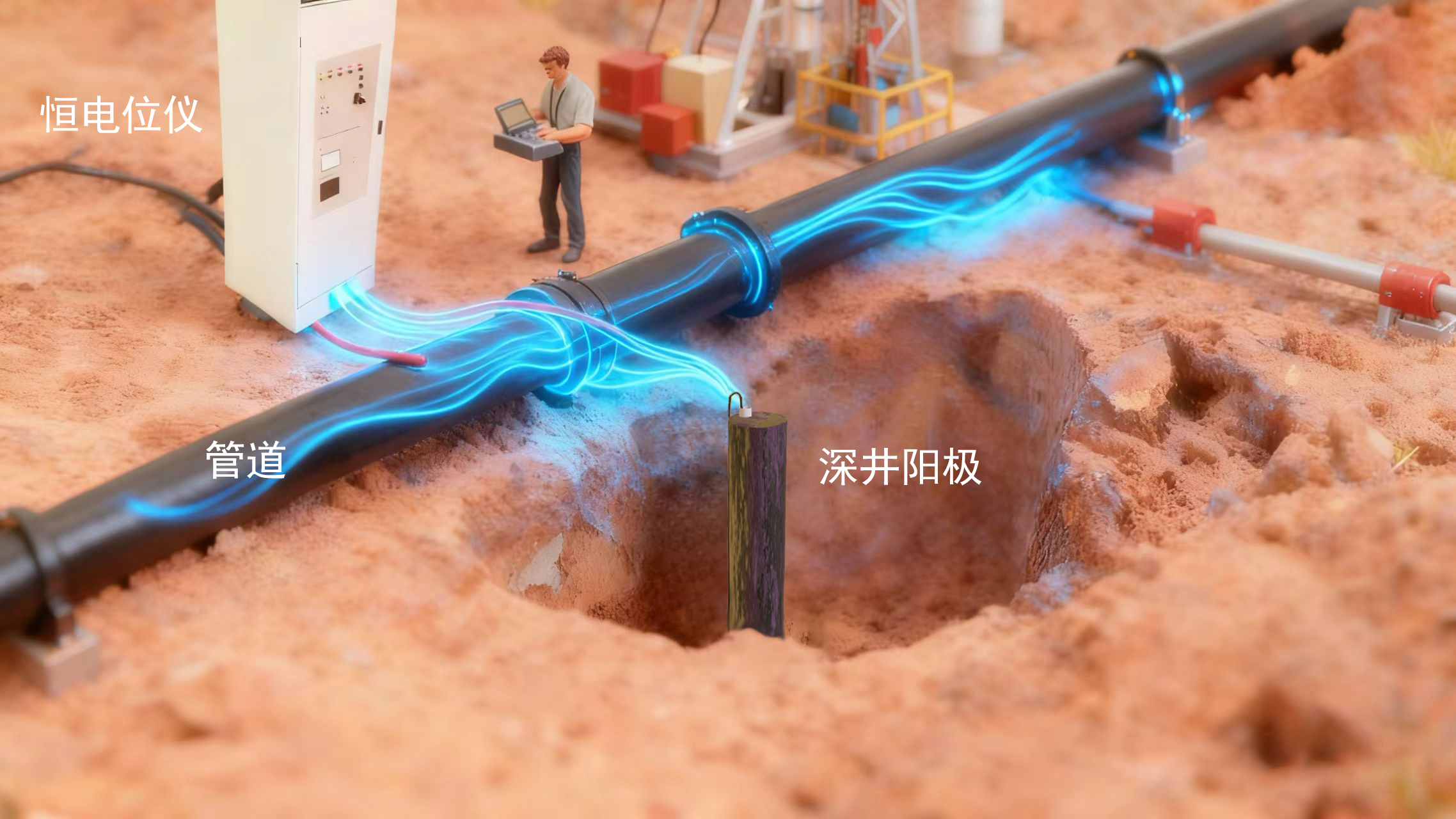 奥科解析外加电流与牺牲阳极如何选型