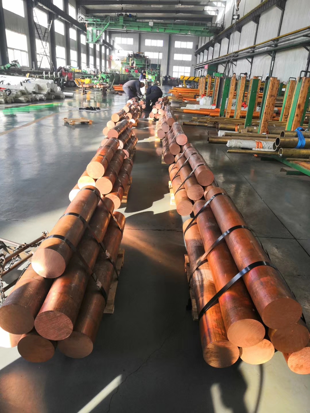 C1100紫铜棒 T2紫铜棒 电极紫铜棒 无氧紫铜棒 耐腐蚀 易削铜棒