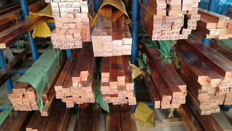 C1100紫铜棒 T2紫铜棒 电极紫铜棒 无氧紫铜棒 耐腐蚀 易削铜棒