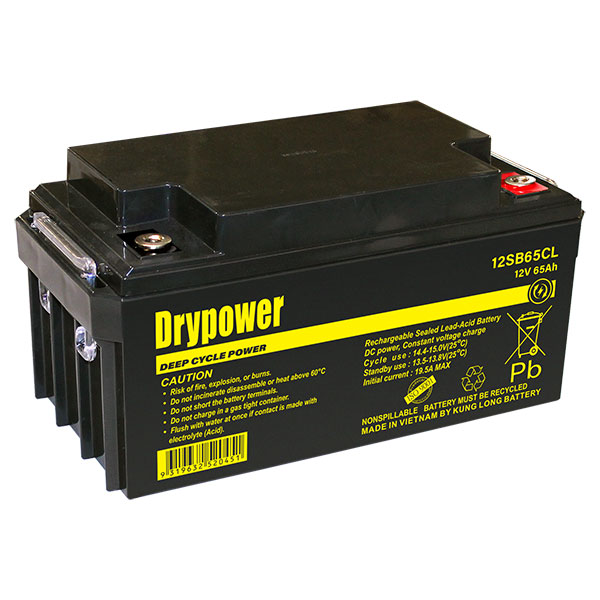美国DRYPOWER蓄电池12SB130CL 12V130AH工业储能UPS电池原装进口