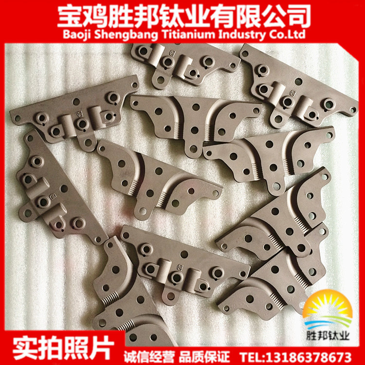 厂家生产钛合金线夹TC4钛合金锻件钛合金加工件来图定制